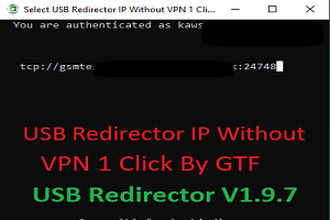 USB Redirector IP Without VPN 1 Click 1 Months
